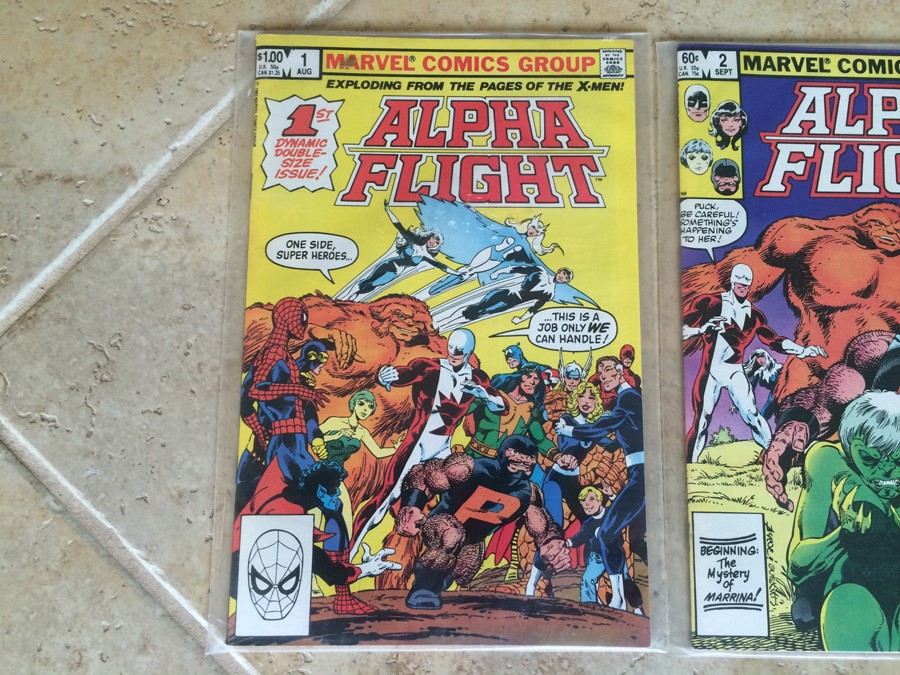 Alpha Flight Comic Books [Photo 4]