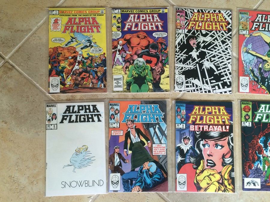 Alpha Flight Comic Books [Photo 2]