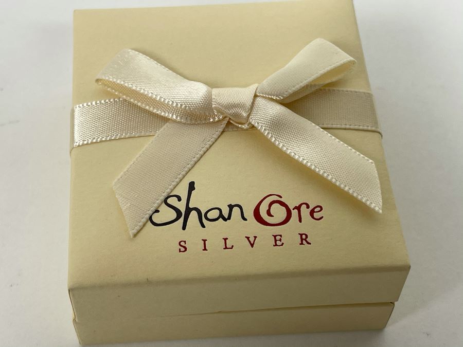 New Irish Sterling Silver Clover Pendant With Swarovski Crystals Sterling Necklace By Shanore Silver Retails $99 [Photo 4]