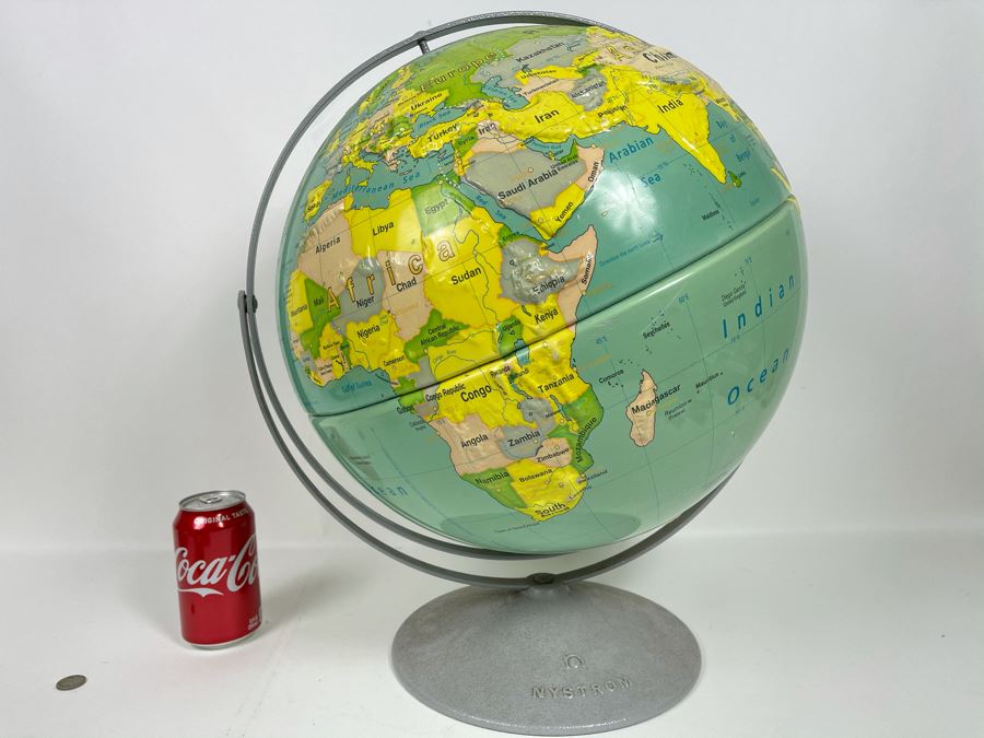 Vintage Large Nystrom Readiness Globe [Photo 1]