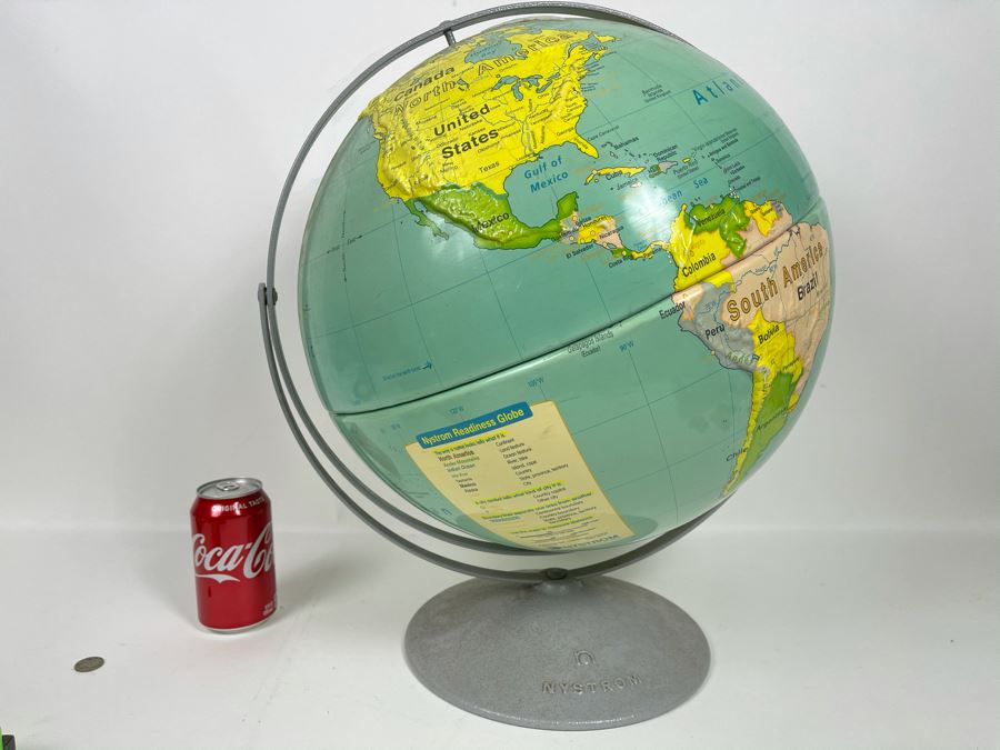 Vintage Large Nystrom Readiness Globe [Photo 2]
