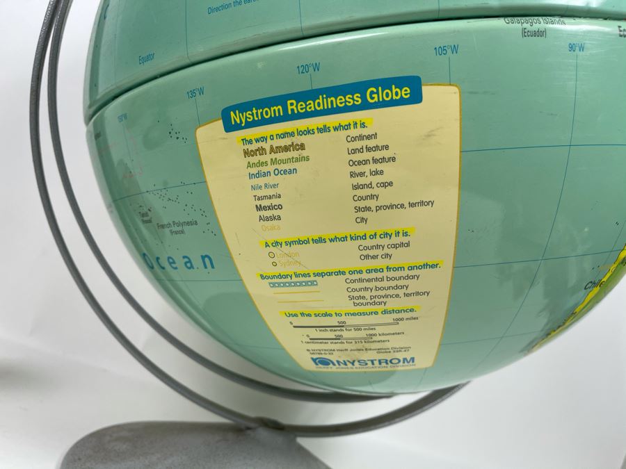 Vintage Large Nystrom Readiness Globe [Photo 4]