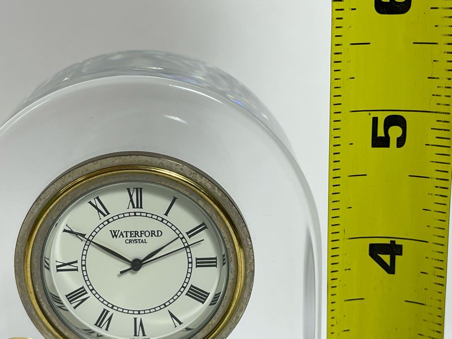 New Waterford Lismore Essence Clock With Box 5.5H [Photo 5]