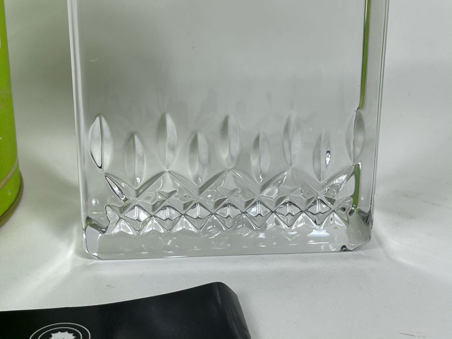 New Waterford Lismore Essence Clock With Box 5.5H [Photo 4]