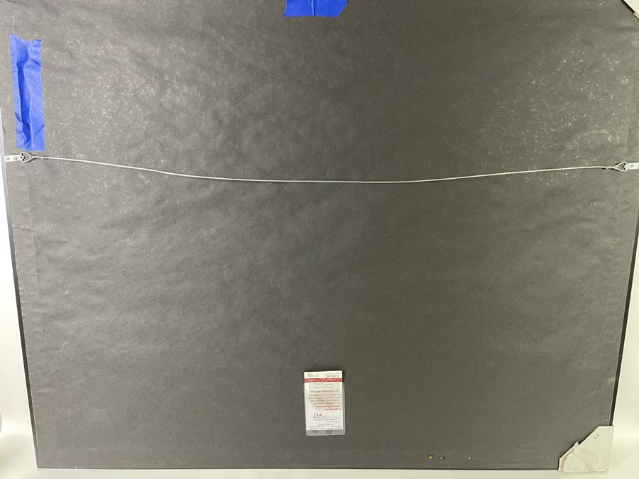 Signed NFL Chicago Bears Brian Urlacher Jersey With Certificate Of Authenticity 43 X 35 [Photo 8]