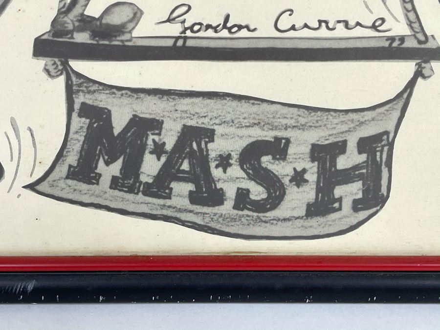 Signed Vintage 1970s TV Series M*A*S*H Framed Print 24 X 36 [Photo 5]