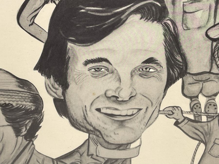 Signed Vintage 1970s TV Series M*A*S*H Framed Print 24 X 36 [Photo 6]