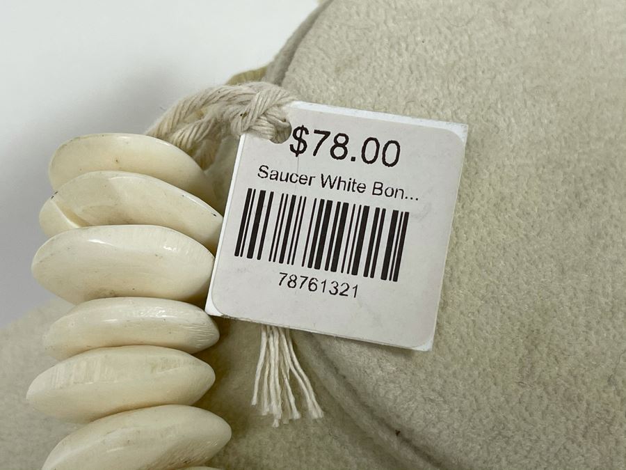New Bone Beaded Necklace Retails $78 [Photo 3]