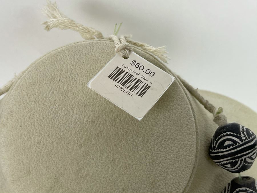 New Large Mali Clay Beaded Necklace Retails $60 [Photo 4]