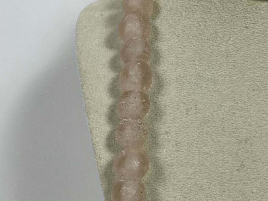 New Blush Beaded Glass Necklace Retails $45 [Photo 3]