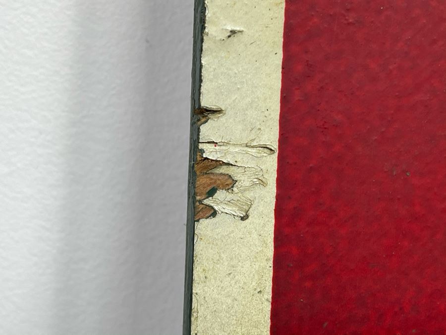 Vintage Wooden STOP Sign State Traffic Commission Road Sign 30' X 30' [Photo 6]