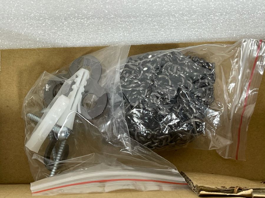 New With Box Rockstar Energy Drink Large LED Lighted Sign With Box And Metal Hanger Hardware 40'W X 38'H [Photo 4]