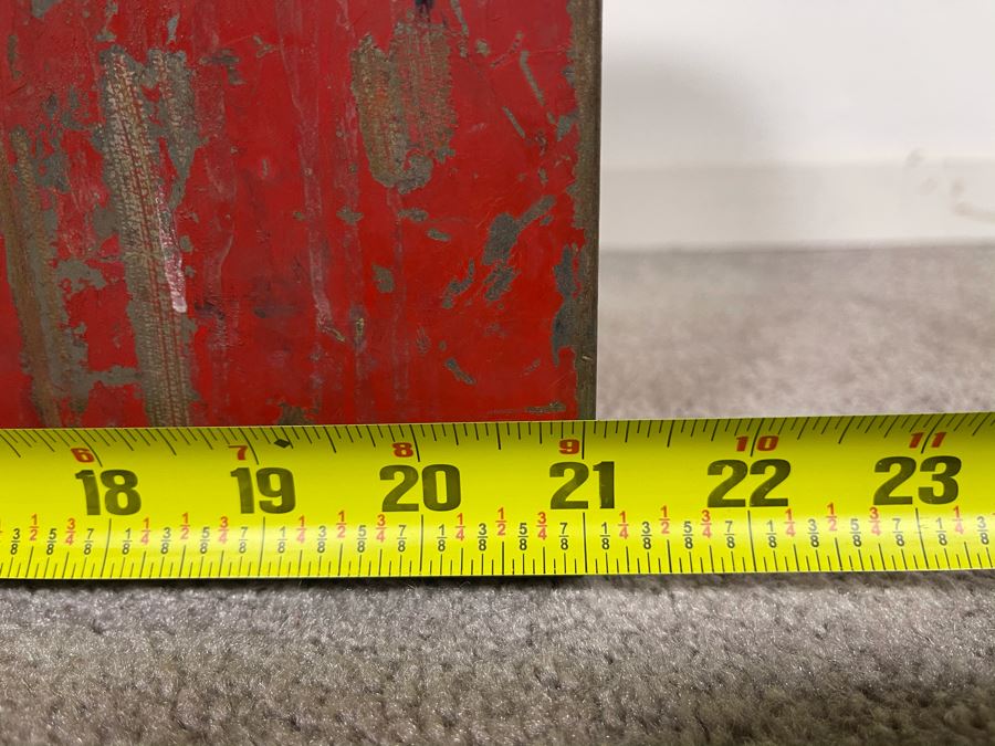 Vintage Snap-On Tools Heavy Duty Red Toolbox 21W X 9D X 12H [Photo 8]