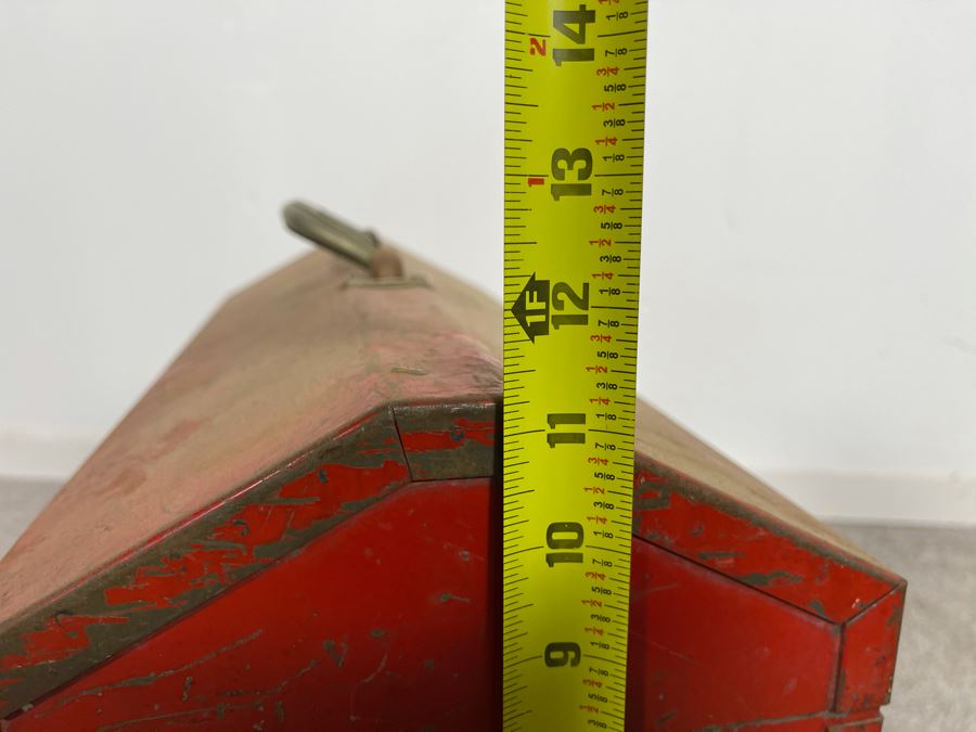 Vintage Snap-On Tools Heavy Duty Red Toolbox 21W X 9D X 12H [Photo 10]