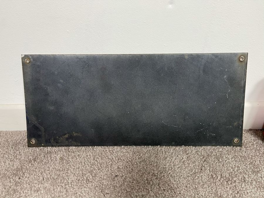 Vintage Porcelain Metal Sign 'Danger No Admittance Without Permission - Southern California Edison Company' 14 X 6 [Photo 7]