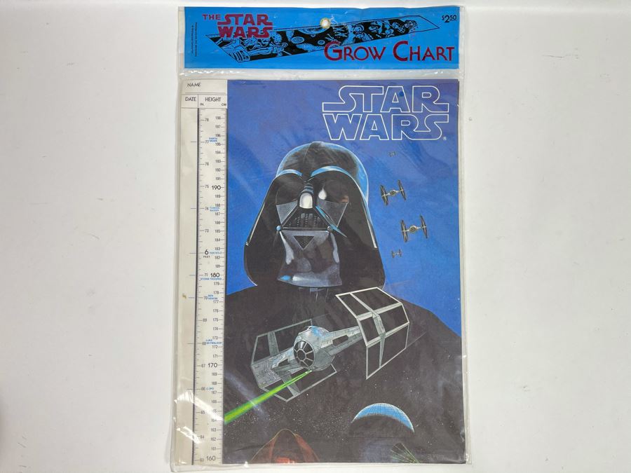 Vintage 1978 Star Wars Growth Chart [Photo 2]