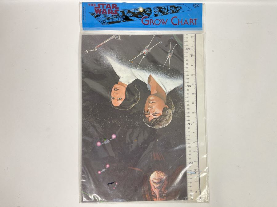 Vintage 1978 Star Wars Growth Chart [Photo 3]
