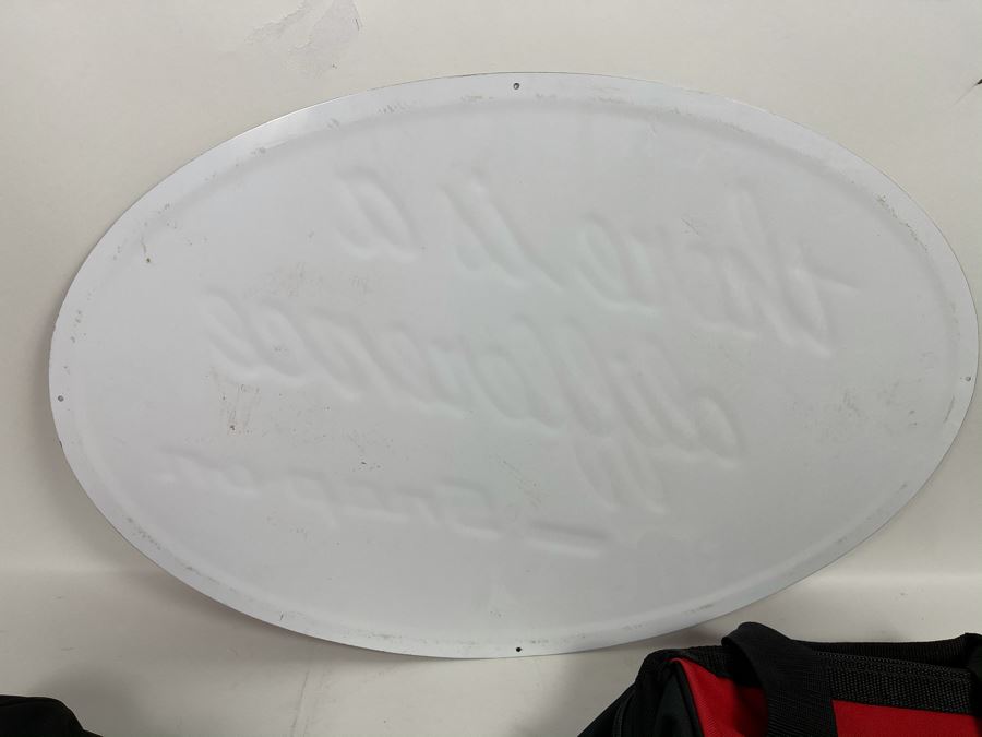 Snap-On Tools Metal Advertising Sign 24 X 15 With Two Snap-On Tools Tool Bags [Photo 9]