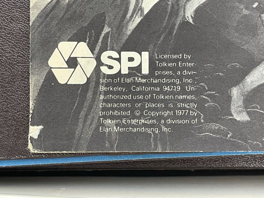Vintage 1977 SPI War Of The Ring Role Playing Game Based On J.R.R. Tolkien's The Lord Of The Rings [Photo 15]