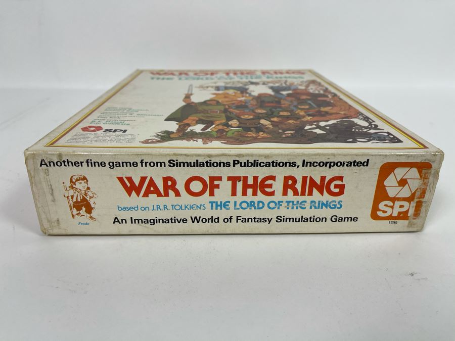 Vintage 1977 SPI War Of The Ring Role Playing Game Based On J.R.R. Tolkien's The Lord Of The Rings [Photo 21]
