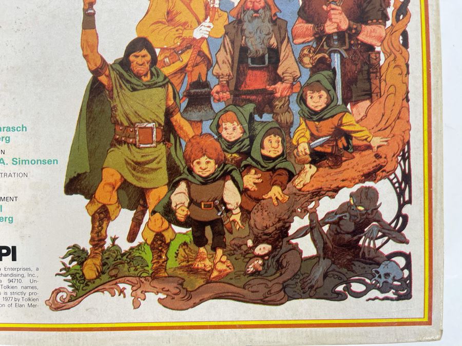Vintage 1977 SPI War Of The Ring Role Playing Game Based On J.R.R. Tolkien's The Lord Of The Rings [Photo 19]