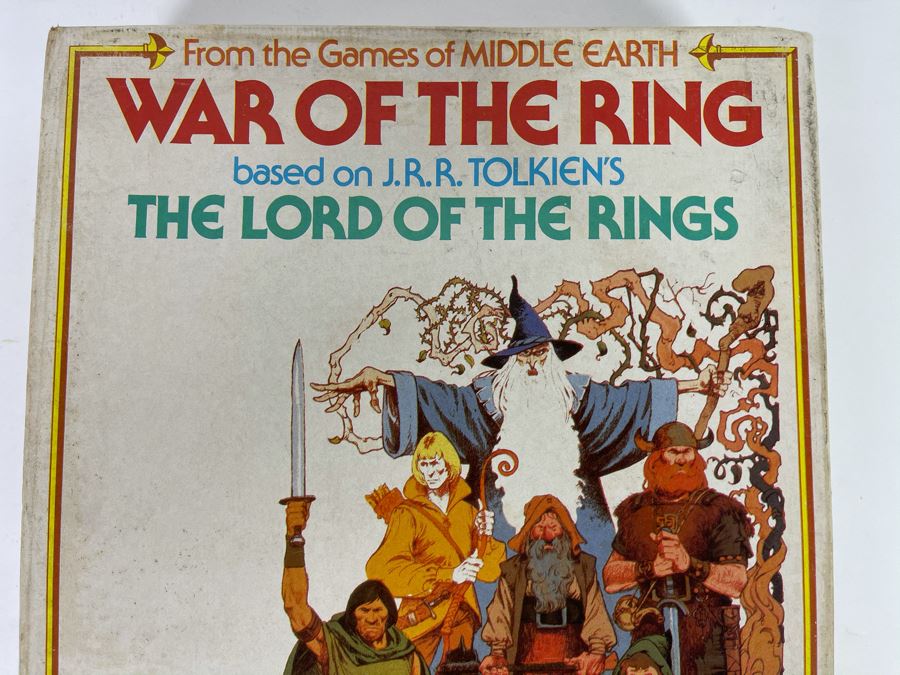 Vintage 1977 SPI War Of The Ring Role Playing Game Based On J.R.R. Tolkien's The Lord Of The Rings [Photo 17]