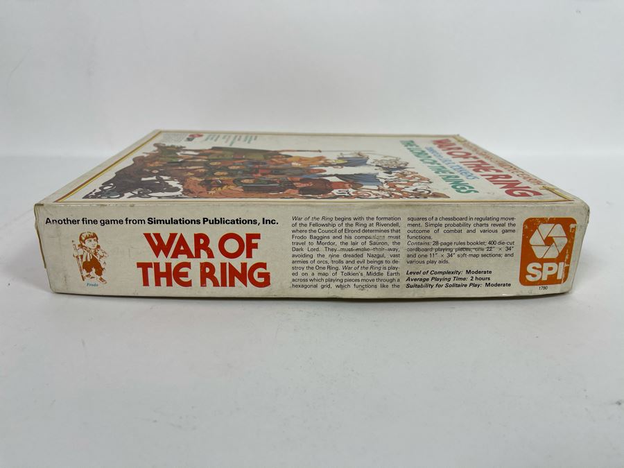 Vintage 1977 SPI War Of The Ring Role Playing Game Based On J.R.R. Tolkien's The Lord Of The Rings [Photo 22]
