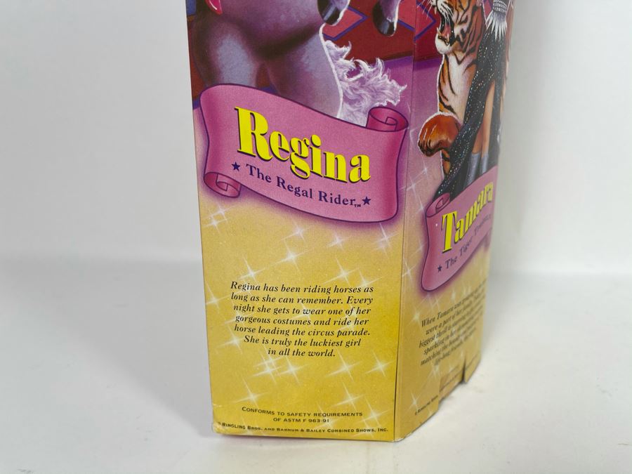 Vintage New Ringling Bros And Barnum & Bailey Circus Circus Stars Action Figure 11.5' Poseable Doll Tamara The Tiger Trainer New In Box [Photo 10]
