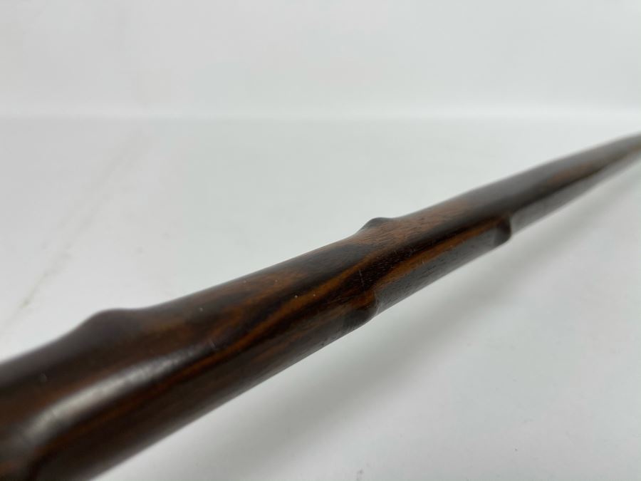 Vintage Ironwood Carved Clenched Fist Cane 37'L [Photo 7]