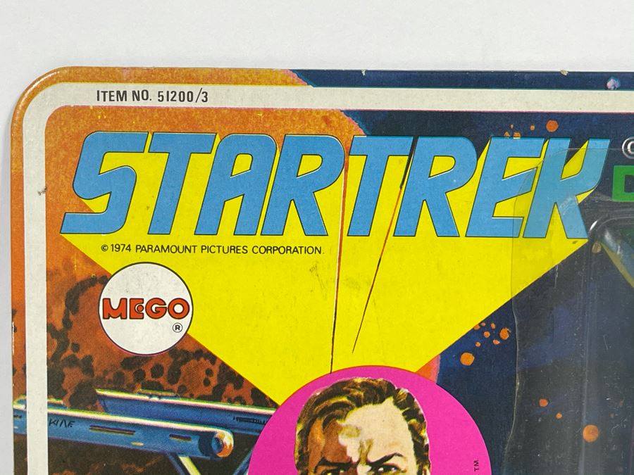 RARE 1974 Original MEGO Star Trek Action Figure Dr. McCoy (Bones) New Old Stock On Card [Photo 3]