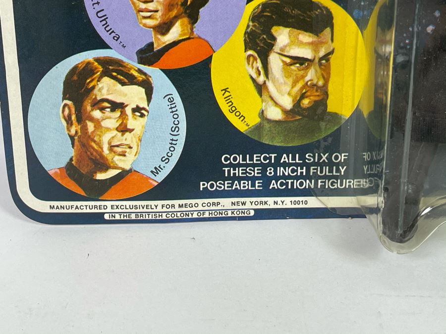 RARE 1974 Original MEGO Star Trek Action Figure Dr. McCoy (Bones) New Old Stock On Card [Photo 5]