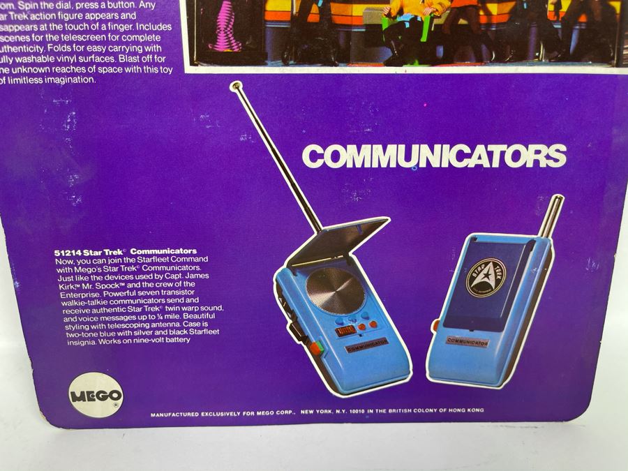 RARE 1974 Original MEGO Star Trek Action Figure Lt. Uhura New Old Stock On Card [Photo 11]