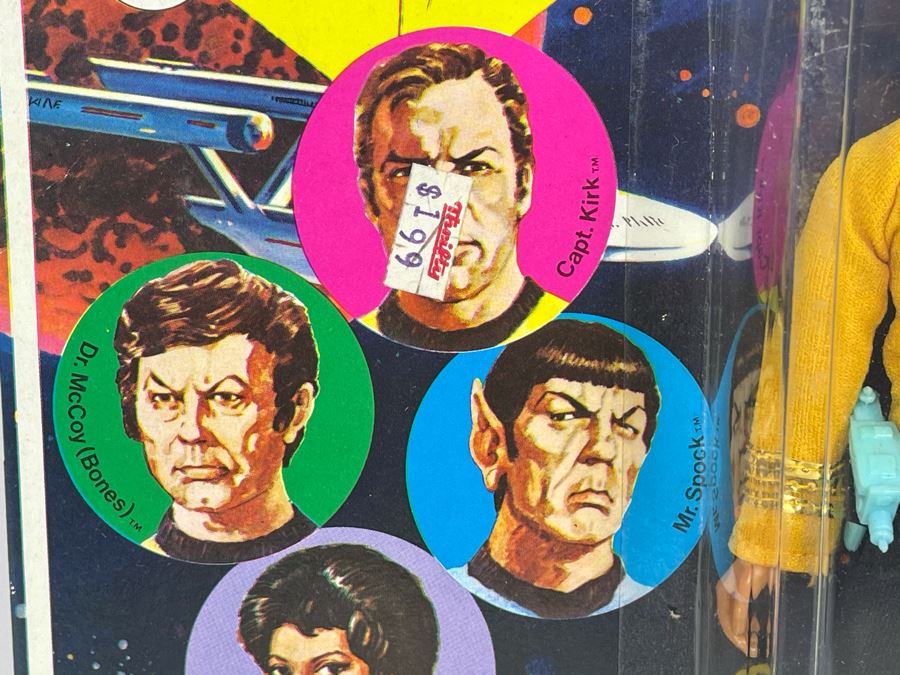 RARE 1974 Original MEGO Star Trek Action Figure Capt. Kirk New Old Stock On Card [Photo 8]