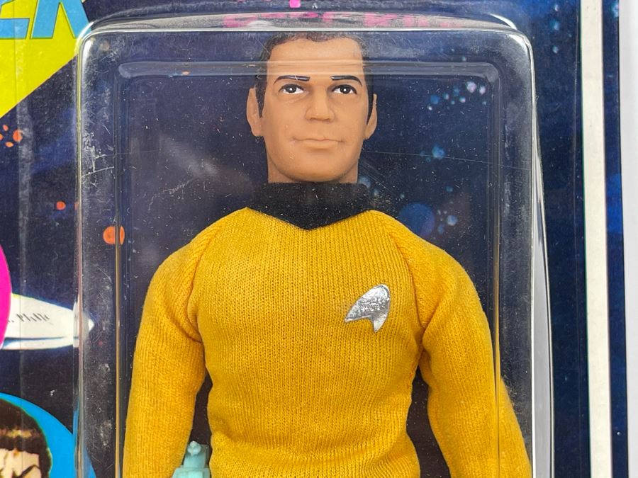 RARE 1974 Original MEGO Star Trek Action Figure Capt. Kirk New Old Stock On Card [Photo 4]