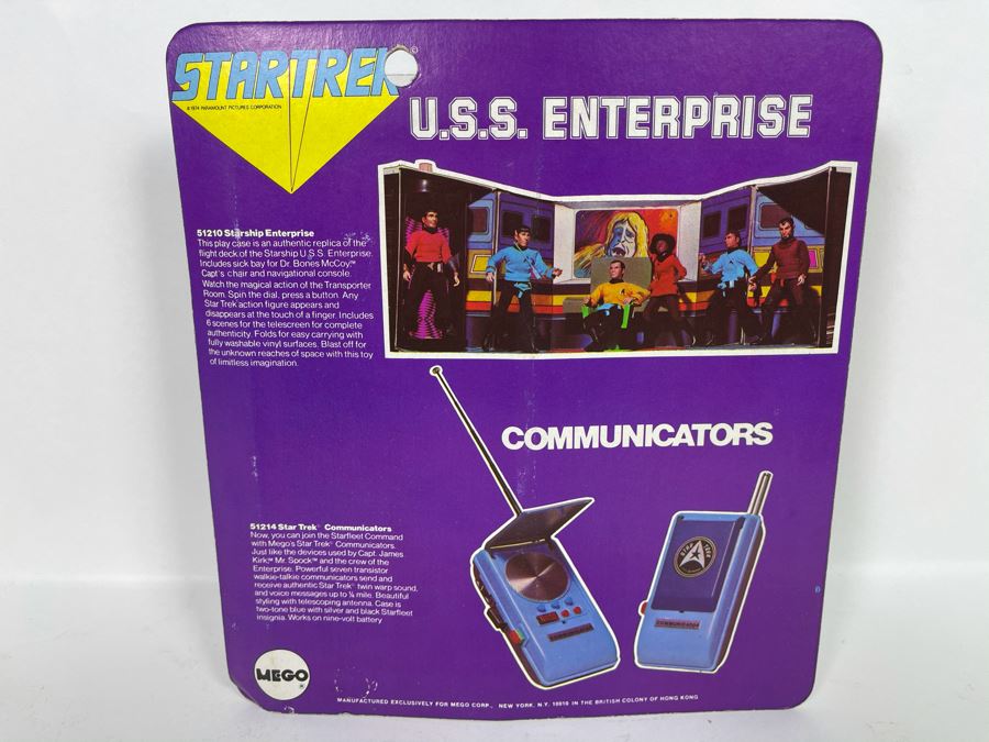 RARE 1974 Original MEGO Star Trek Action Figure Mr. Spock New Old Stock On Card [Photo 11]