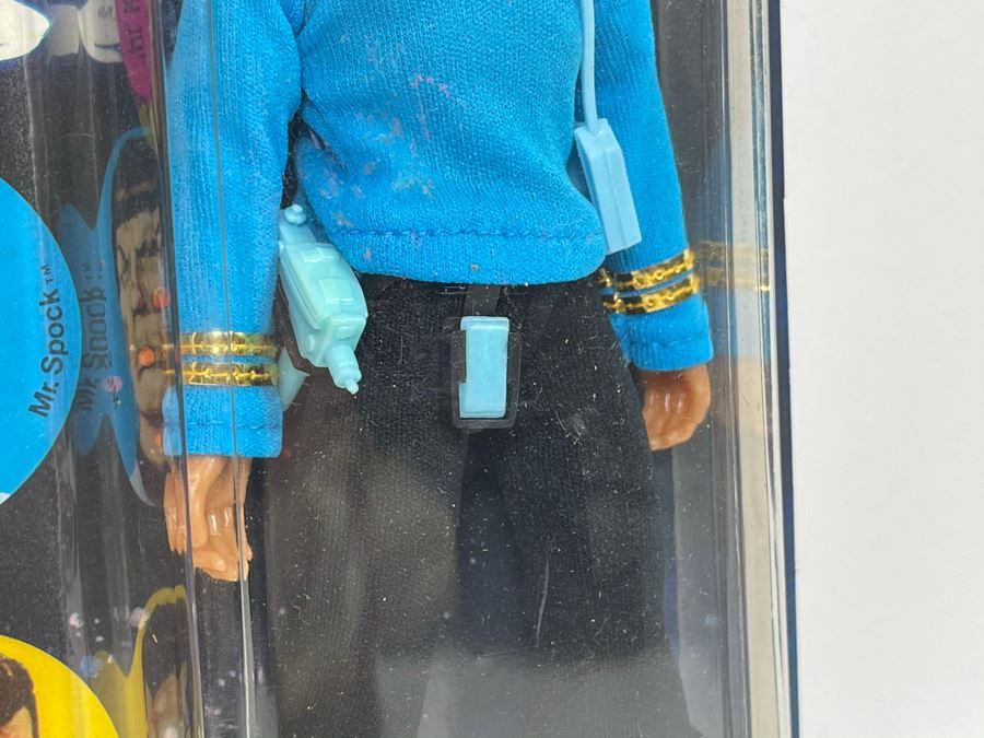 RARE 1974 Original MEGO Star Trek Action Figure Mr. Spock New Old Stock On Card [Photo 6]