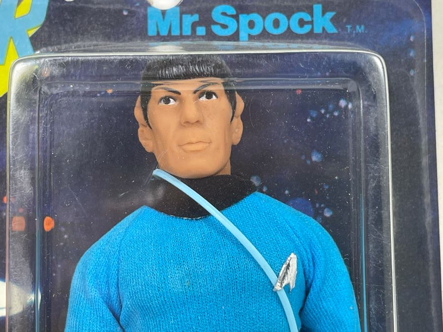 RARE 1974 Original MEGO Star Trek Action Figure Mr. Spock New Old Stock On Card [Photo 4]