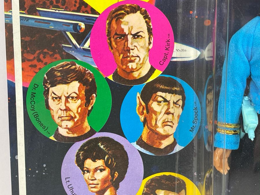 RARE 1974 Original MEGO Star Trek Action Figure Mr. Spock New Old Stock On Card [Photo 9]