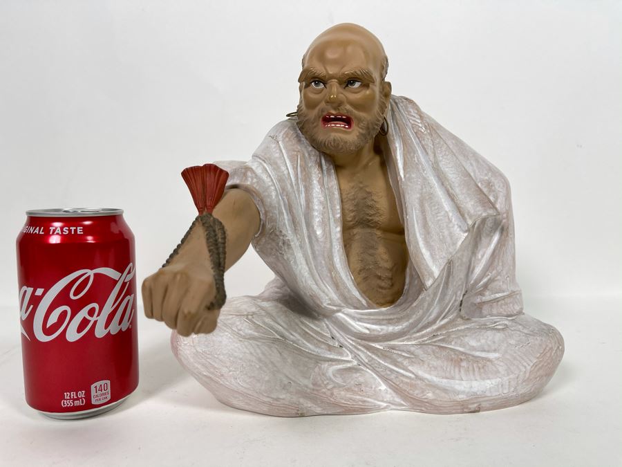 Hand-Painted Fighting Monk Figurine Statue 8'W X 10'H [Photo 6]