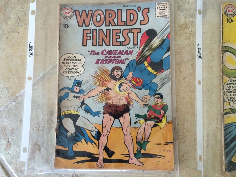 World's Finest 102 & 110 Superman 10 Cent Comic Books [Photo 2]