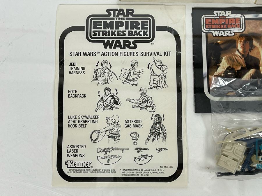 EXTREMELY RARE SEALED 1980 Kenner Mail-Away Offer Star Wars The Empire Strikes Back Star Wars Action Figures Survival Kit (Needed 5 Proofs Of Purchase From Kenner Action Figures) [Photo 4]