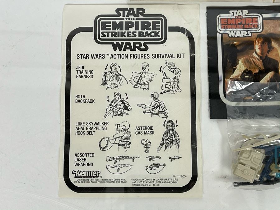 EXTREMELY RARE SEALED 1980 Kenner Mail-Away Offer Star Wars The Empire Strikes Back Star Wars Action Figures Survival Kit (Needed 5 Proofs Of Purchase From Kenner Action Figures) [Photo 5]