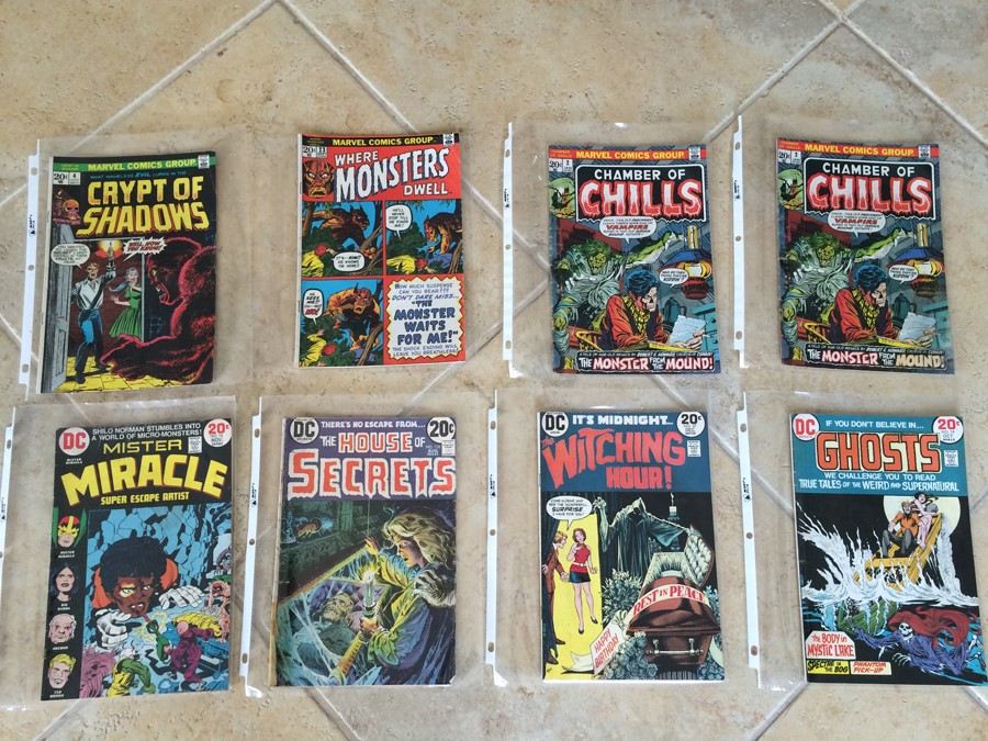 Ghost, Monster, Creepy Comic Books