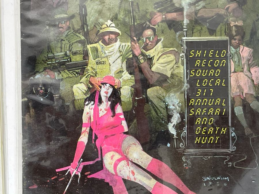 Collection Of Vintage Elektra Assassin Comic Books #1,3,5,6,7,8 [Photo 5]