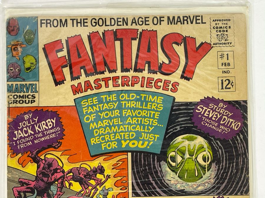 Marvel Comics Group 12 Cent Comic Book Fantasy Masterpieces #1 [Photo 3]