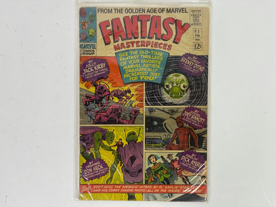 Marvel Comics Group 12 Cent Comic Book Fantasy Masterpieces #1 [Photo 2]