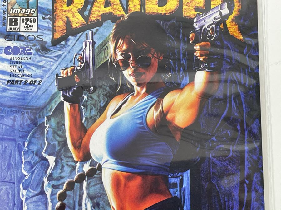 Signed Joe Jusko Comic Book Tomb Raider Starring Lara Croft #6 [Photo 5]
