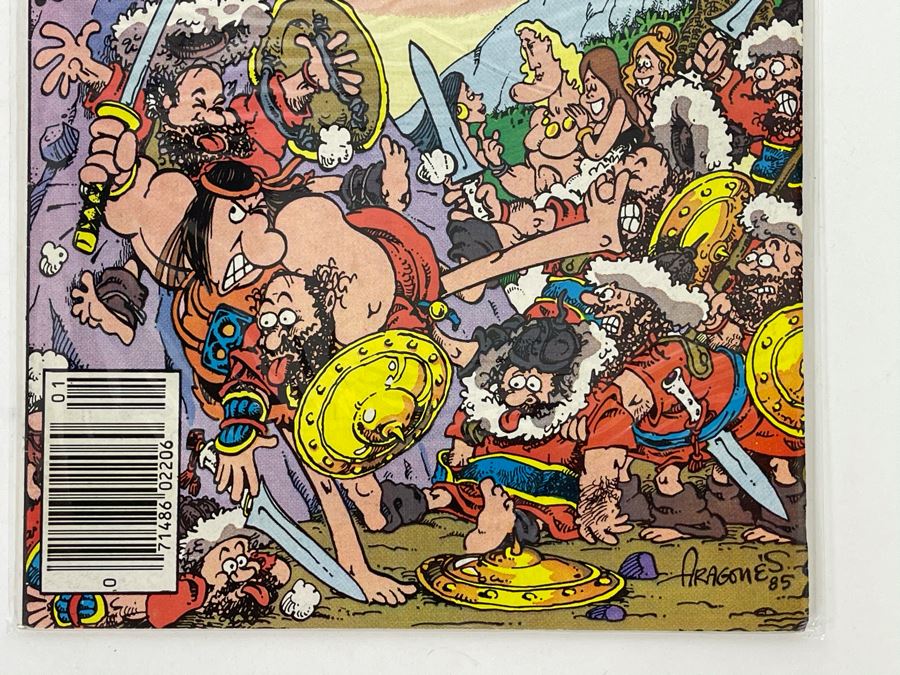 Autographed With Hand Illustrated Comic Book Character Sergio Aragone Comic Book Sergio Aragone's Groo The Wanderer #11 [Photo 7]