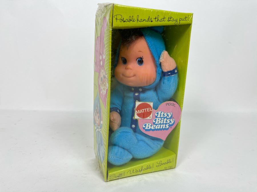Vintage 1973 New Mattel Itsy Bitsy Beans Pidgy Doll No. 7797 [Photo 2]