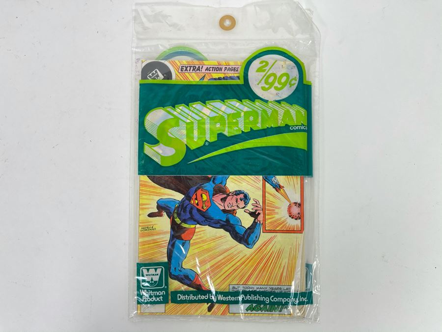Vintage Sealed Superman Comic Books 2-Pack